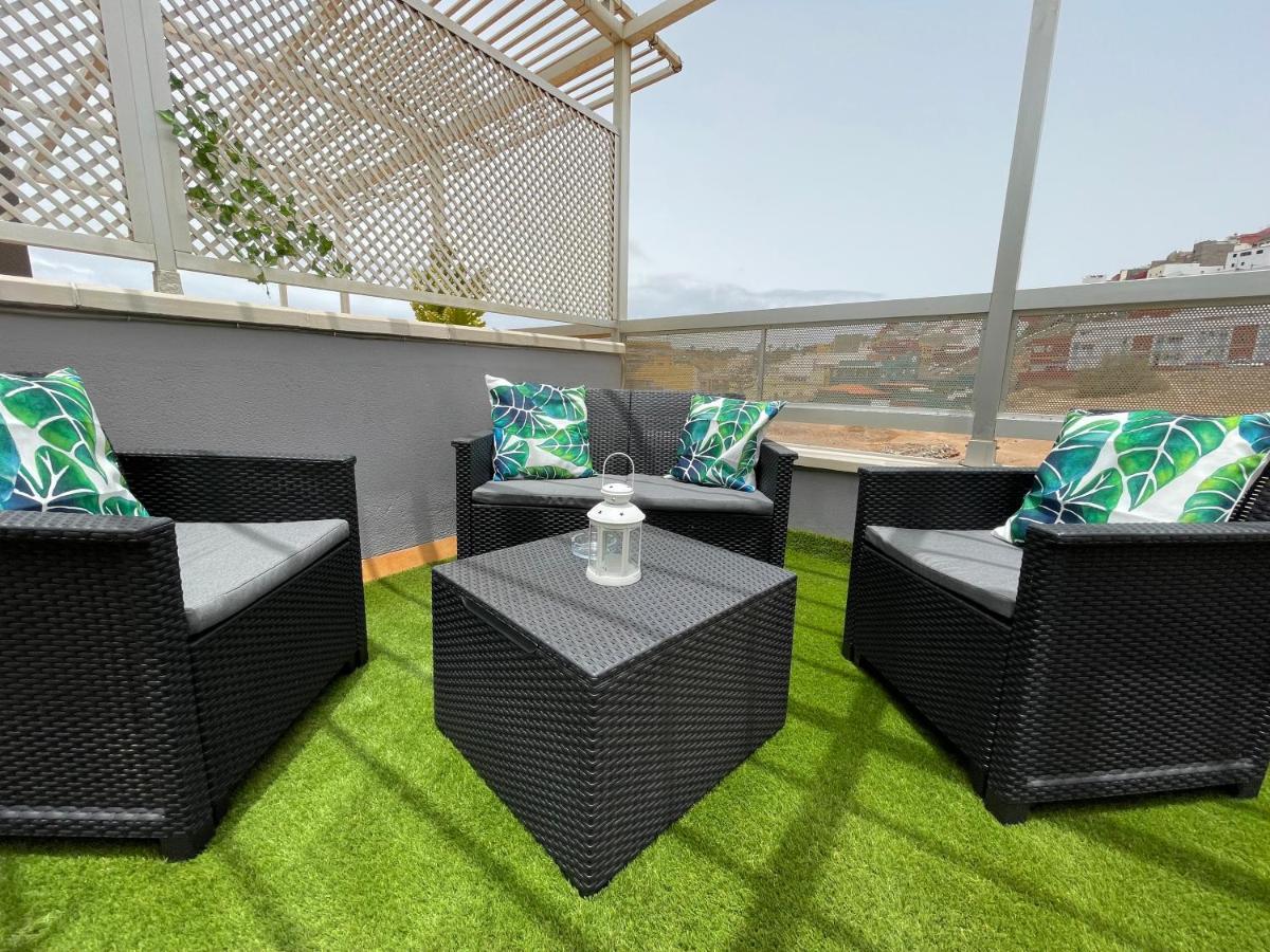 Atico "Turquesa Beach" Con Piscina, Terraza Y Barbacoa Sardina 외부 사진